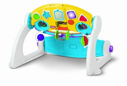 Little Tikes 小泰克 5合1婴儿成长健身中心 声光健身架 黄白蓝