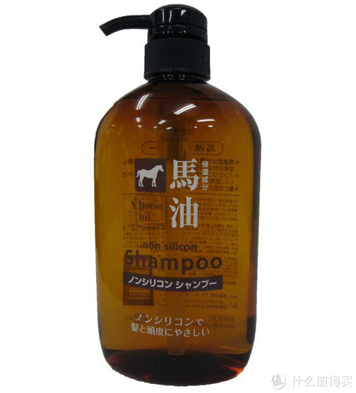熊野油脂 无硅纯天然弱酸性马油洗发水 600ml