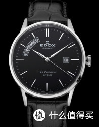 EDOX 依度 Les Vauberts系列  83007-3-NIN 男款机械腕表