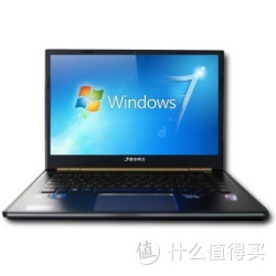 TongFang 清华同方 锋锐U410 14.0英寸超极本(i3-4010U 4G 128G 核芯显卡 WIFI 超薄机身 WIN7  香槟金)