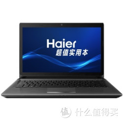 Haier 海尔 T6-3 14英寸笔记本（英特尔双核 2G 500G 集显 DOS系统）黑色