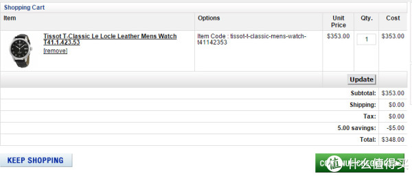 TISSOT 天梭 Classic 经典系列 T41.1.423.53 男款机械腕表