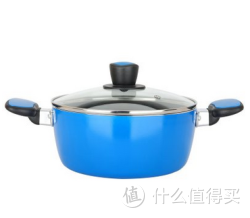 MAXCOOK 美厨 MCTL-22 复底天之蓝系列 不粘汤锅 22CM