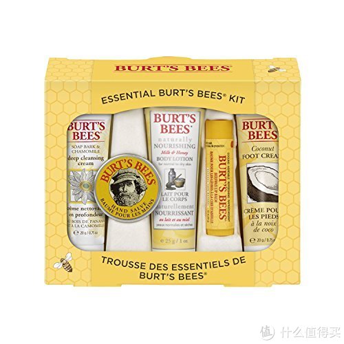 凑单品：Burt's Bees 小蜜蜂 Essential Everyday Beauty Kit 基础美容护理5件套