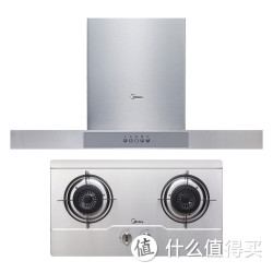 Midea 美的 DT308+QL303 顶吸欧式抽油烟机燃气灶套餐