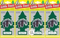 凑单品：little tree 小树 松木味香片（24片）