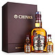 移动端：CHIVAS 芝华士 12年苏格兰威士忌700ml双酒伴礼盒（15年款）*2+凯思 起泡葡萄酒 甜型 荔枝味 750ml