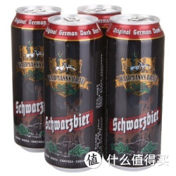WAIDMANN'S BRAU 猎人 黑啤 500ml*4听