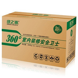 Greensource 绿之源 360°室内装修安全卫士活性炭 2000g(50g*40包 )