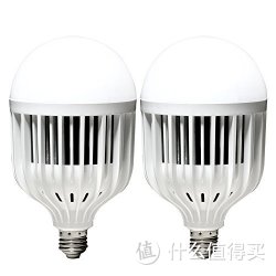 汉庭 QP-DGL-E27-36W LED大功率球泡正白两只装