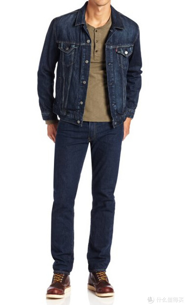 Levi's 李维斯 Relaxed Denim Trucker 男士复古牛仔夹克