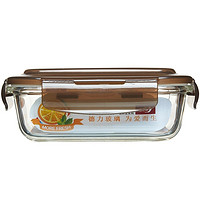 青苹果 耐热玻璃保鲜盒 HL380 烤箱 冰箱 微波炉适用保鲜盒