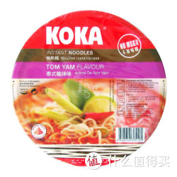 KOKA 可口牌 碗装快熟面(泰式酸辣) 90g