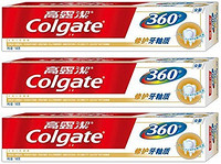 Colgate 高露洁 牙膏 360ﾟ修护牙釉质140g*3支