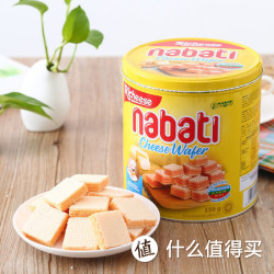 Richeese 丽芝士 纳宝帝奶酪威化饼干 350g 罐装