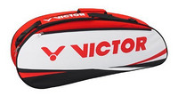 VICTOR 胜利 中性 俱乐部系列 六支装单肩羽毛球包 BR5102D 白/红