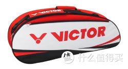 VICTOR 胜利 中性 俱乐部系列 六支装单肩羽毛球包 BR5102D 白/红