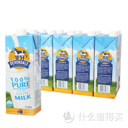 Devondale 德运  部分脱脂牛奶 1L*10盒