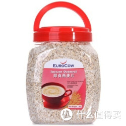 EUROCOW 优佳 即食麦片 1kg