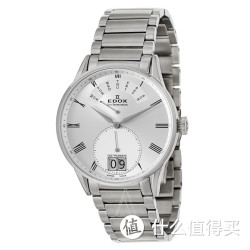EDOX 依度 Les Vauberts系列 Day Retrograde 34006-3A-AR 男款计时腕表
