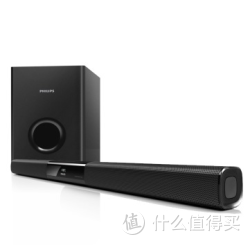 移动端：PHILIPS 飞利浦 HTL2153B 家庭影院（超薄回音壁 虚拟环绕声 外置低音扬声器 可挂墙 电视专用音箱 黑色)