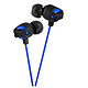 JVC 杰伟世 HA-FX101-A 入耳式耳机 蓝色