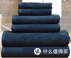 速干 600 GSM纯埃及棉毛巾6件套