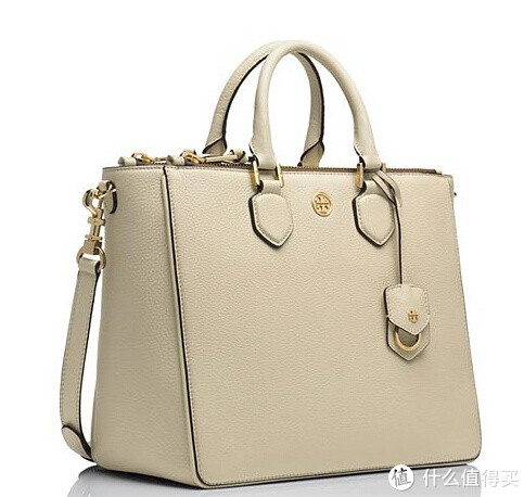 TORY BURCH ROBINSON PEBBLED SQUARE 女士单肩手提包