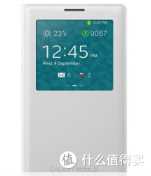移动端：SAMSUNG 三星 Note3 智能保护套 适用于N9006/N9002/N9008/N9009 白色