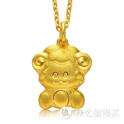 Chow Sang Sang 周生生  黄金(足金)卡通十二生肖羊吊坠 86482p (约2.98克)