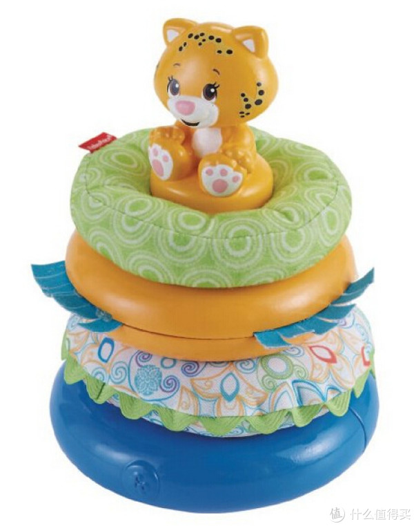 Fisher-Price 费雪 Shakira First Steps Collection Teethe 'n Play Stacker 儿童积木咬具