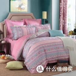 BERMO 宝缦 情迷波丝 全棉斜纹四件套 1.8米+凑单品