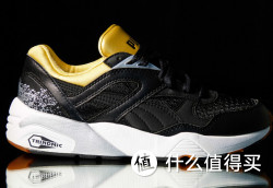 7.5码起：PUMA Trinomic R698 女士复古跑鞋 黑金色