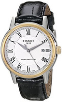 TISSOT 天梭 T0854072601300 Carson瑞士自动机械佩刀指针男士腕表 