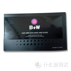8点z秒杀：B+W EASY-WIPE FOR LENSES AND FILTERS 镜头清洁湿巾(12片装)