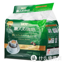 UCC 滴滤式 职人咖啡粉（深厚浓郁）140克（7克*20袋）
