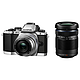 新低价：OLYMPUS 奥林巴斯 E-M10 M4/3 可换镜头数码相机14-42mm+40-150mm 双镜头套机