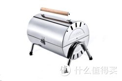 逍遥谷 矮脚 不锈钢便携折叠式兄弟烧烤炉