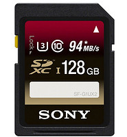 SONY 索尼 UHS-1 SDHC高速存储卡 Class10 128GB（读94MB/s、写45MB/s）
