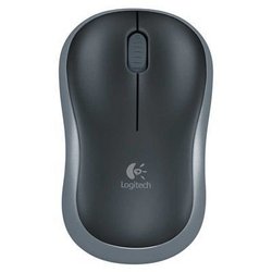 logitech 罗技 M185 无线光学鼠标 灰色(910-002252)