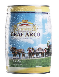 GRAF ARCO 雅古伯爵 黑啤酒5L