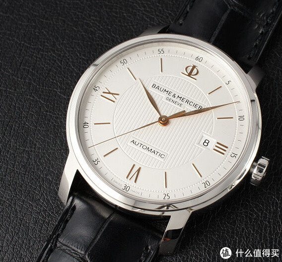 再特价：Baume & Mercier 名士 Classima 克莱斯麦系列 MOA10075 男款机械腕表