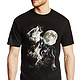 THE MOUNTAIN Three Wolf Moon 三狼与月 男士T恤