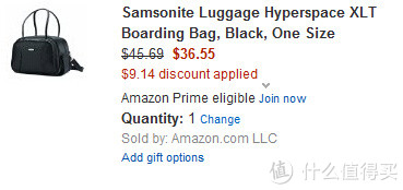 Samsonite 新秀丽 Luggage Hyperspace XLT 便携登机包