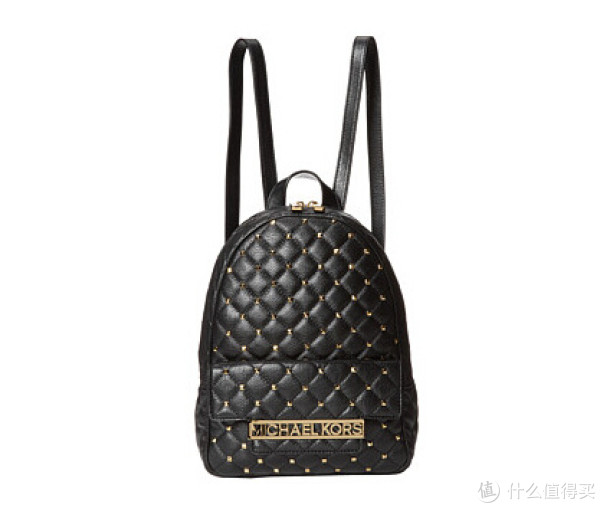 MICHAEL KORS Kim Studded Medium Backpack 铆钉真皮双肩包