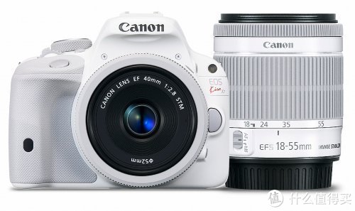 再特价：Canon 佳能 EOS Kiss X7（100D）白色版 18-55mm STM/40mm STM 双镜头套装