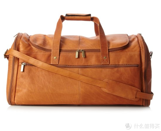 DAVID KING & CO Extra Large Multi Pocket Duffel 真皮超大旅行包