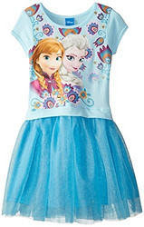 Disney 迪士尼 Frozen 冰雪奇缘 女童连衣裙