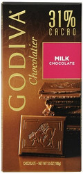 再特价：GODIVA 歌帝梵 牛奶巧克力 100g*5包$12.86