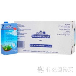 移动端：OLDENBURGER 欧德堡 超高温处理 部分脱脂牛奶 1L*12盒
